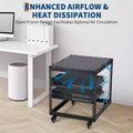20U Open Frame Server Rack, 23-40 Adjustable Depth, Wall Mount & Free Standing Network Rack , Holds All Your IT/AV Equipment Rack
