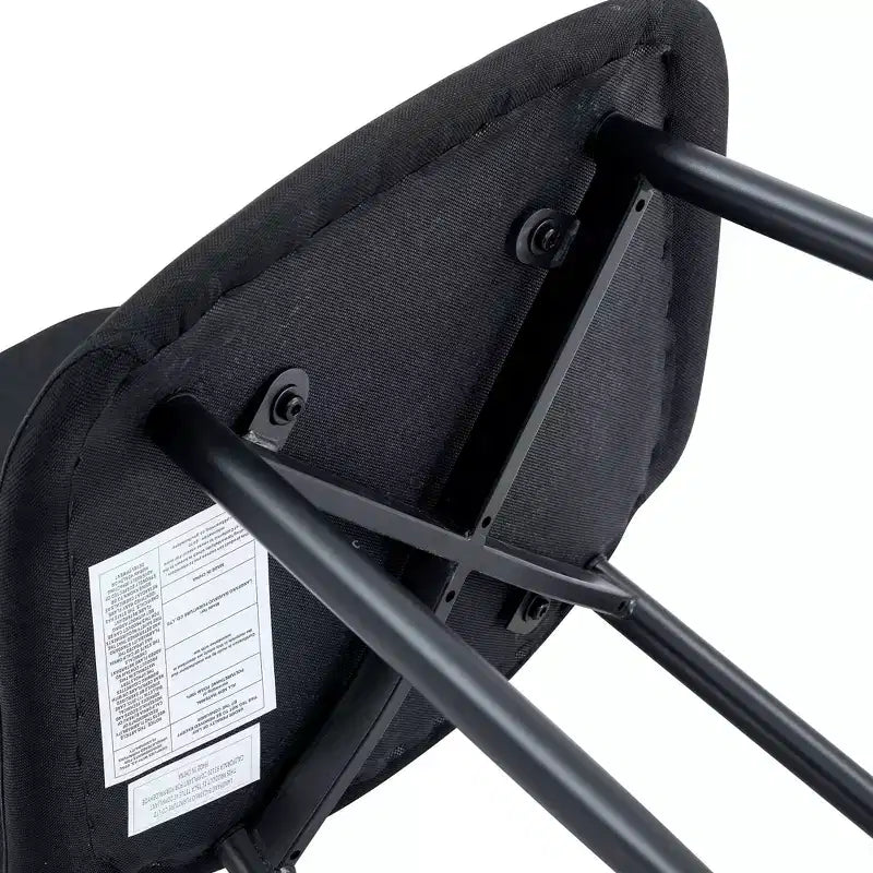 Lot de 4 chaises de salle à manger de luxe en lin-coton avec pieds en métal noir – Modernes et polyvalentes