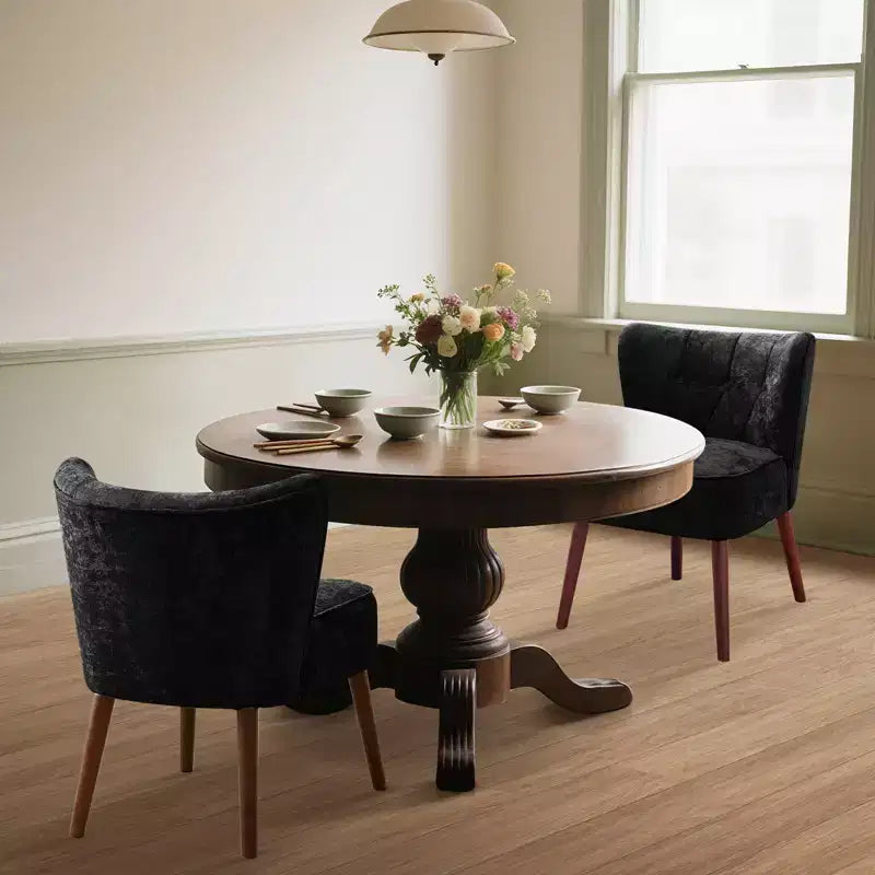 Fauteuil d'appoint pour salon, fauteuil de salon en bois et tissu, chaise d'appoint pour salon, chambre, salle de lecture